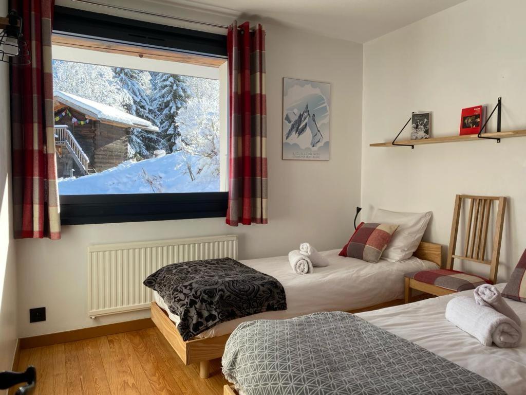 Chambres D'Hotes - B&B - Chalet Mountain Vibes Les Houches Exterior photo